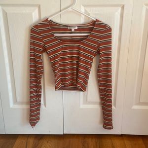 Wild honey long-sleeve top